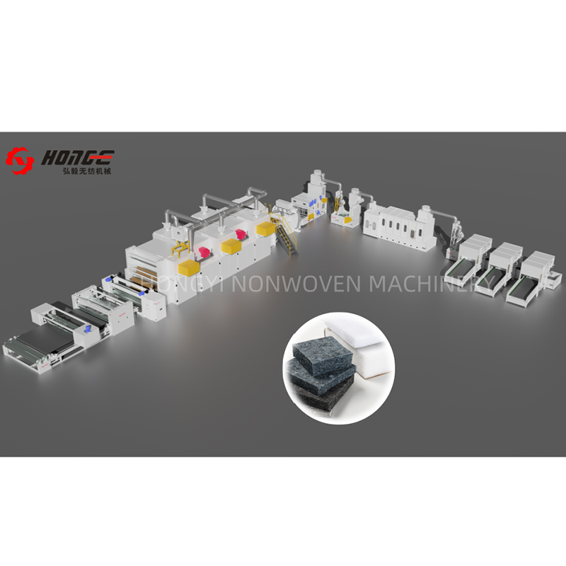 HYL Airlaid Waste Filt produktionslinje