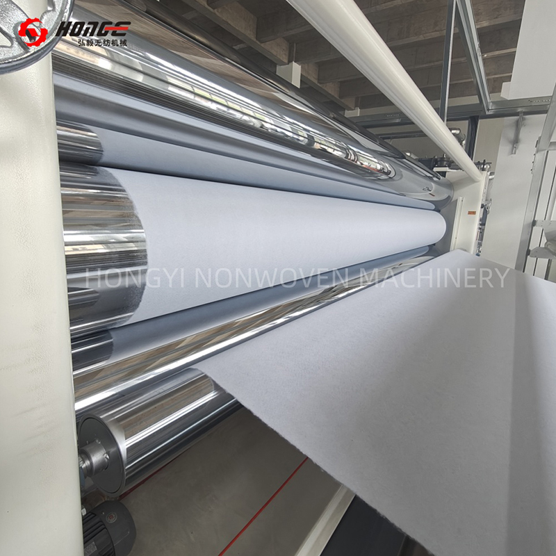 HYTG strykmaskin för nonwoven tyg