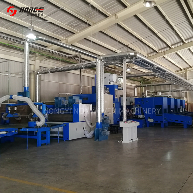 HYL Airlaid Waste Filt produktionslinje